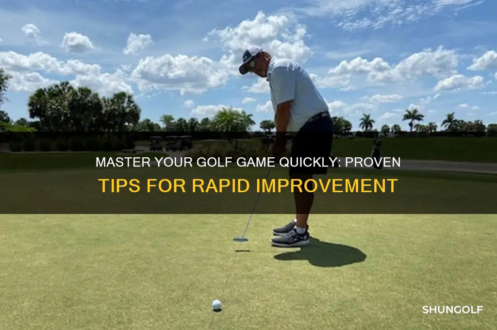 how to become a better golfer fast