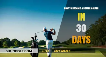 Master Your Golf Game: 30-Day Improvement Plan for Success