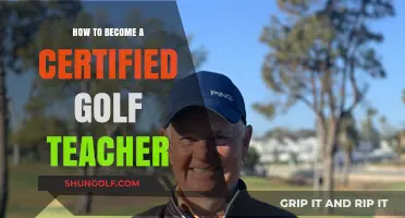 Master the Greens: Steps to Become a Certified Golf Teacher