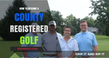Steps to Register Your Golf Course as a County-Certified Facility