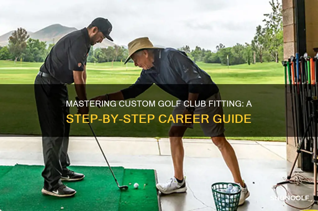 how to become a custom golf club fitter
