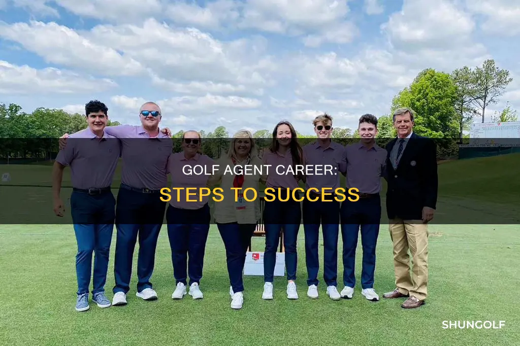 how to become a golf agent