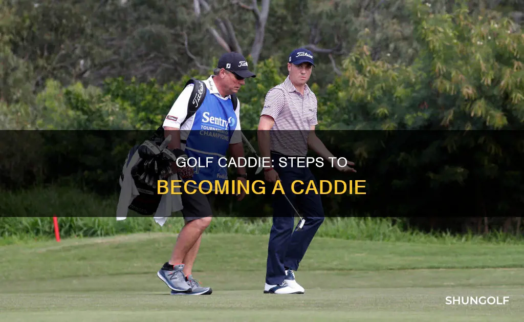 how to become a golf caddie