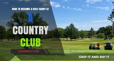 Mastering the Greens: Your Guide to Becoming a Country Club Golf Caddy