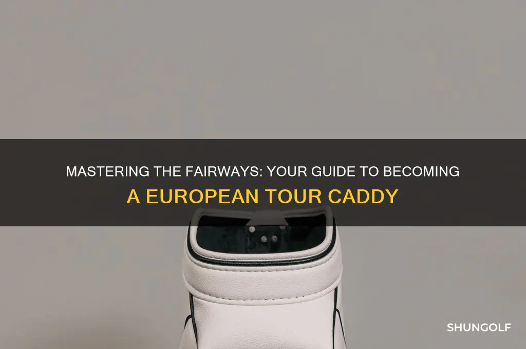 how to become a golf caddy on the european tour