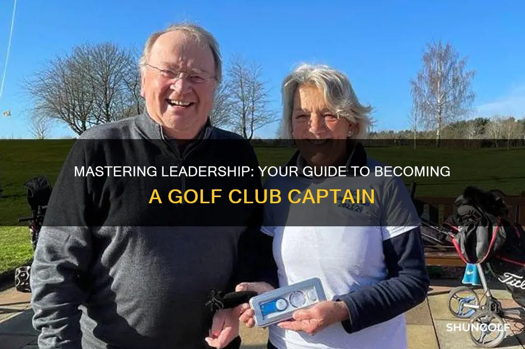 how to become a golf club captain