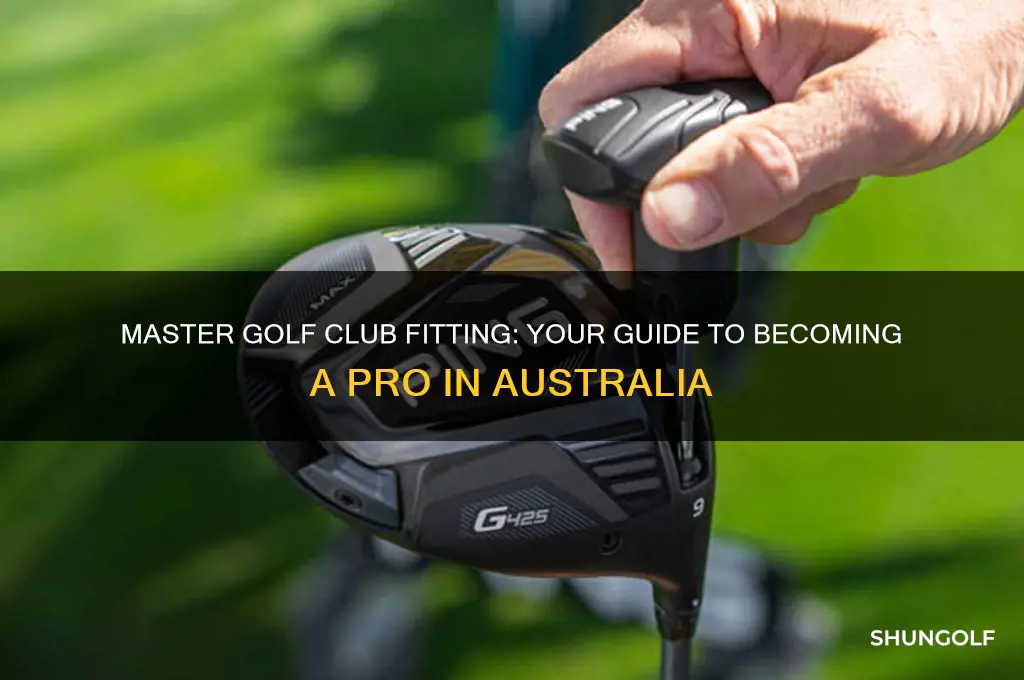 how to become a golf club fitter australia