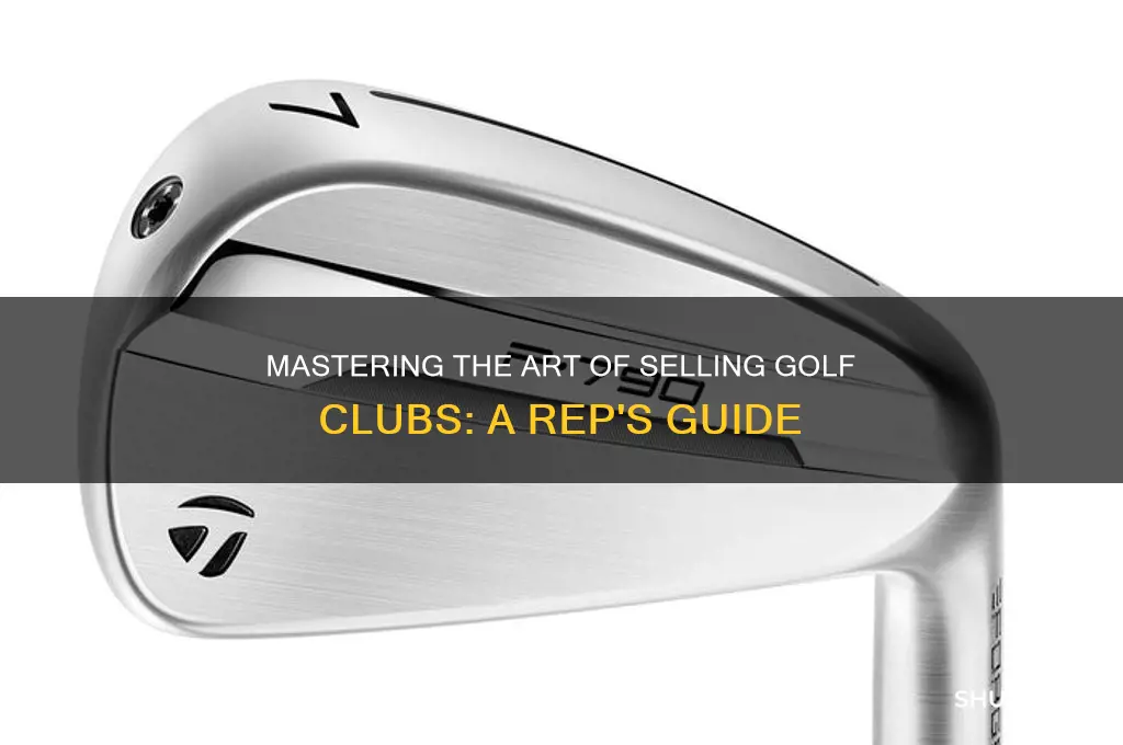 how to become a golf club sales rep