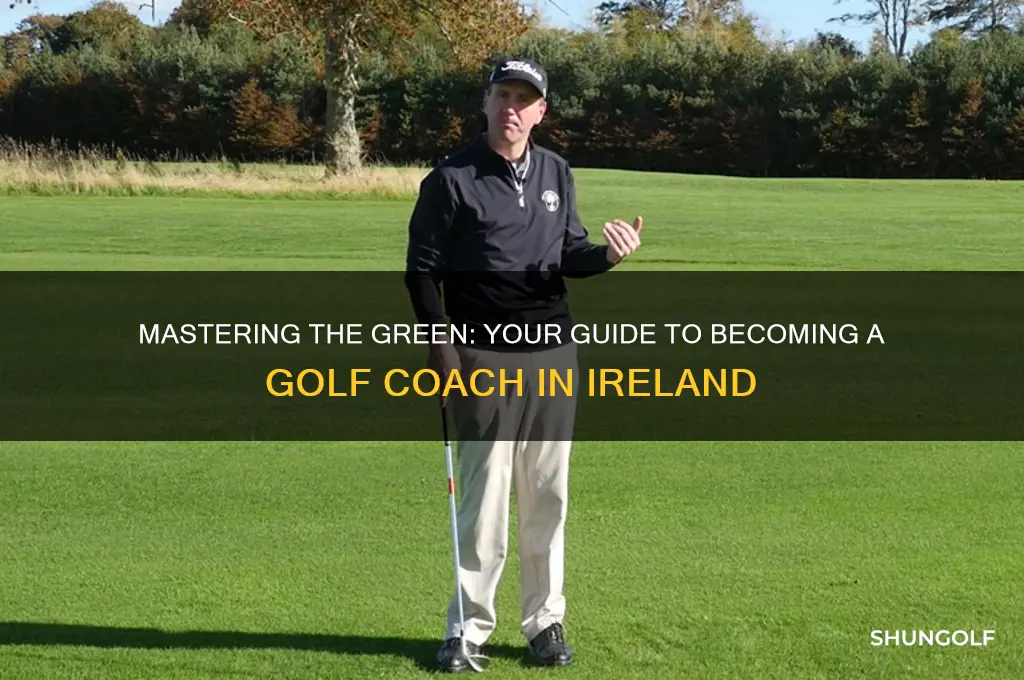 how to become a golf coach ireland