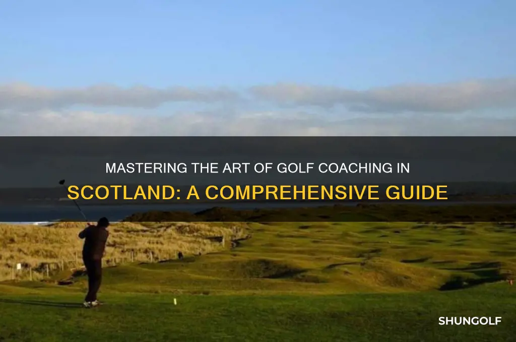 how to become a golf coach scotland