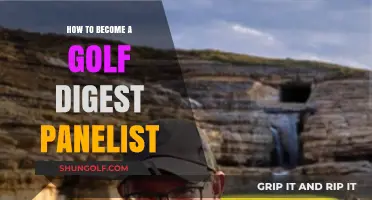 Steps to Join Golf Digest's Exclusive Panel of Experts