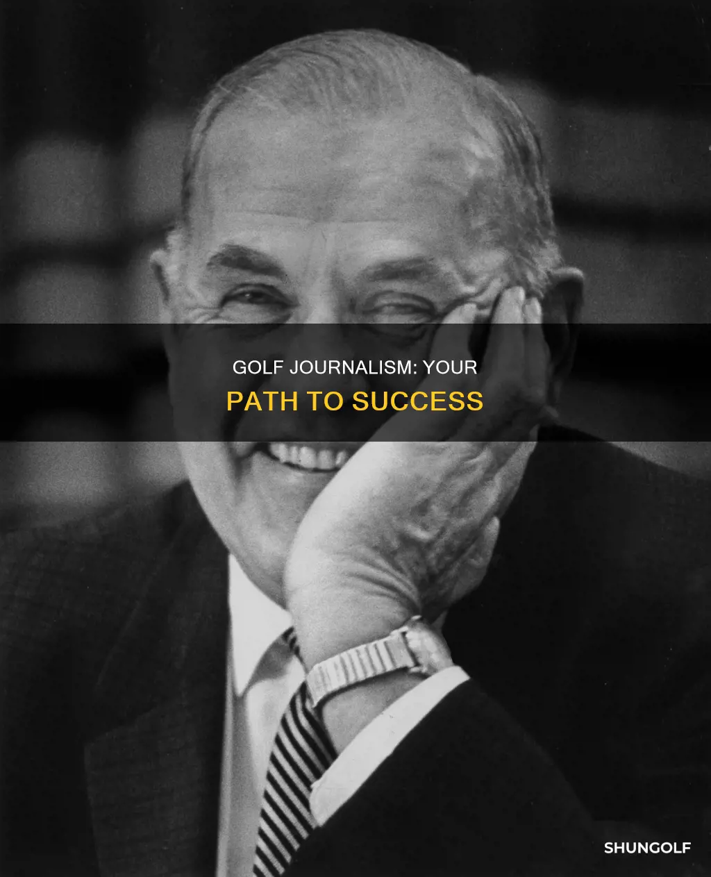 how to become a golf journalist