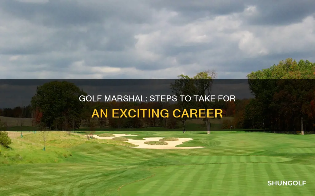 how to become a golf marshal