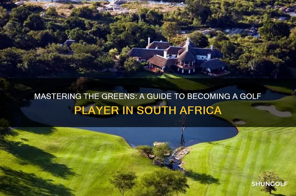 how to become a golf player in south africa