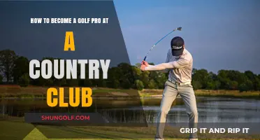 Mastering the Greens: Your Guide to Becoming a Country Club Golf Pro