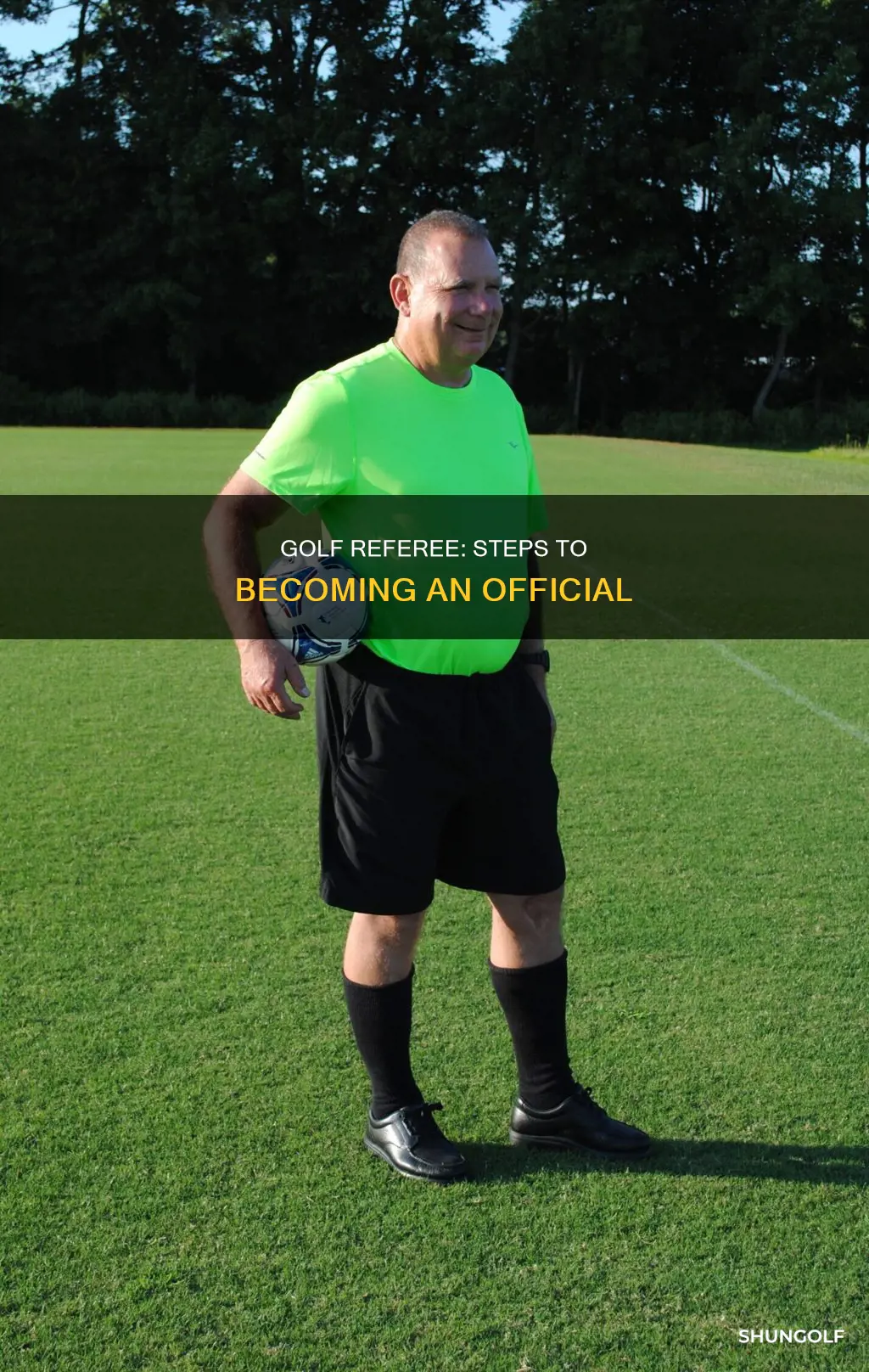 how to become a golf referee
