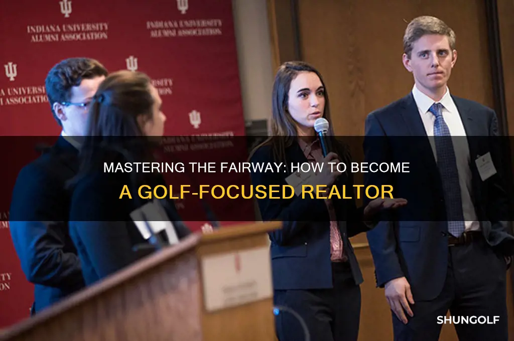 how to become a golf related realtors