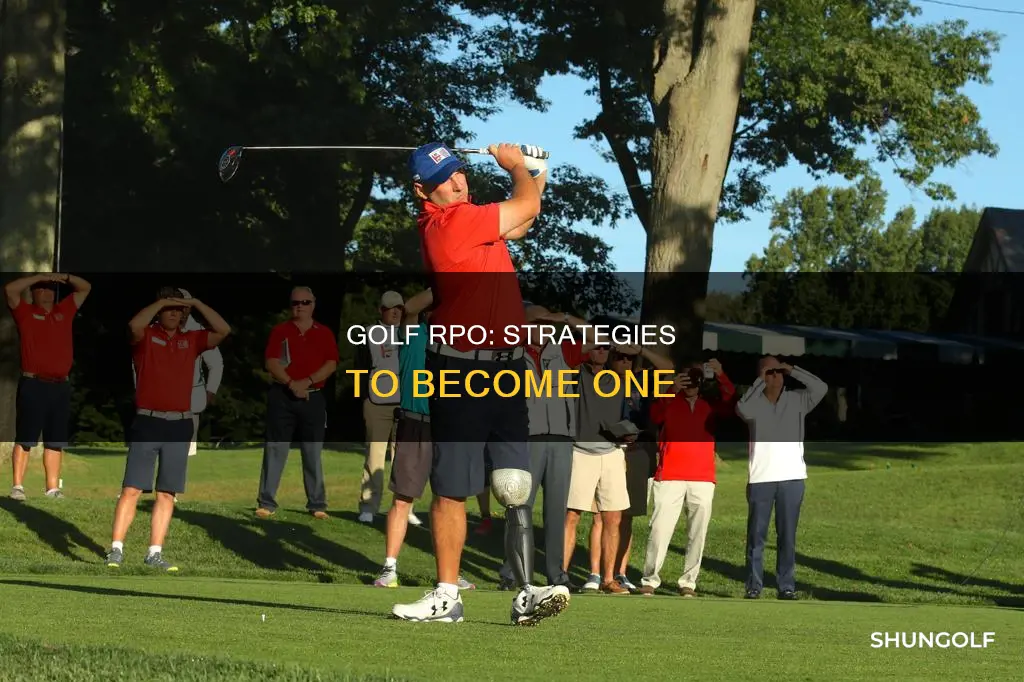 how to become a golf rpo