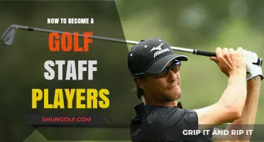Mastering the Greens: Steps to Becoming a Golf Staff Player