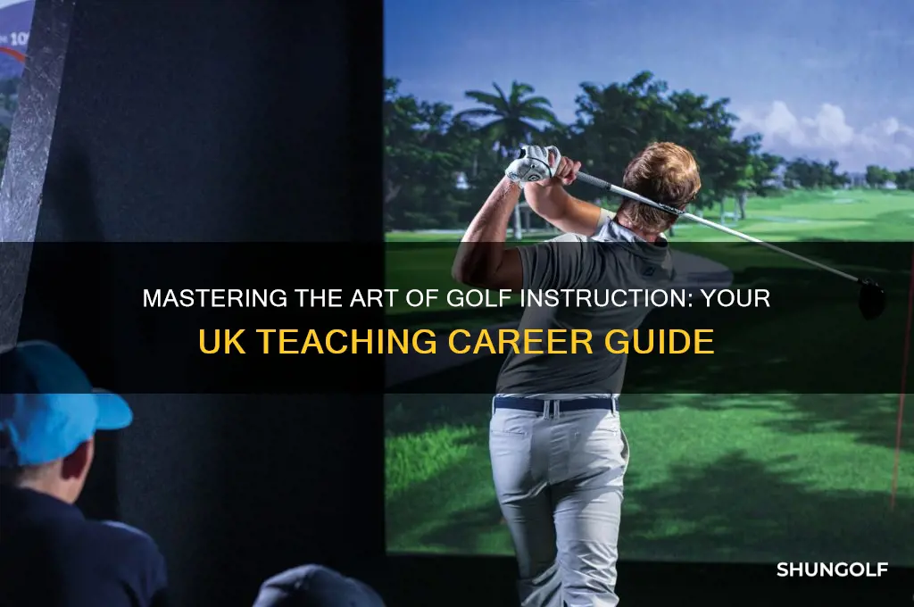 how to become a golf teacher uk