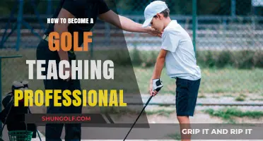 Mastering the Art: Steps to Becoming a Golf Teaching Pro