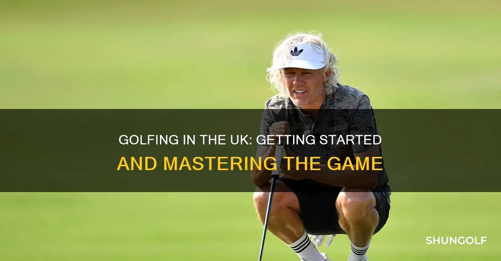 how to become a golfer uk