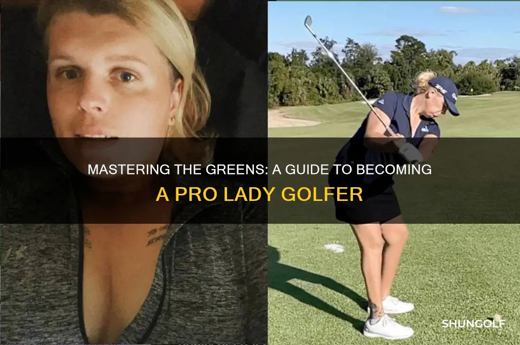 how to become a lady pro golfer