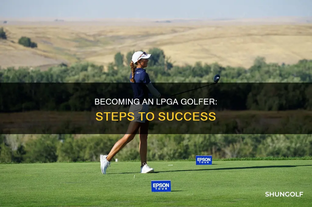 how to become a lpga golfer