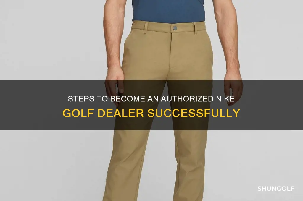 how to become a nike golf dealer
