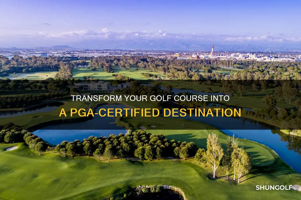 how to become a pga golf course