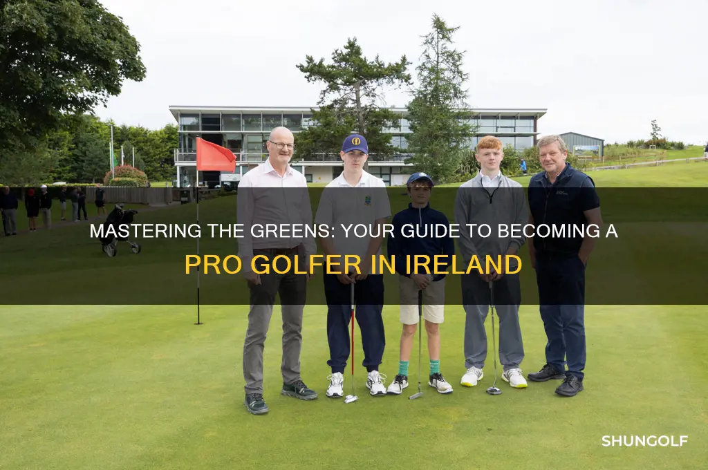 how to become a pro golfer in ireland