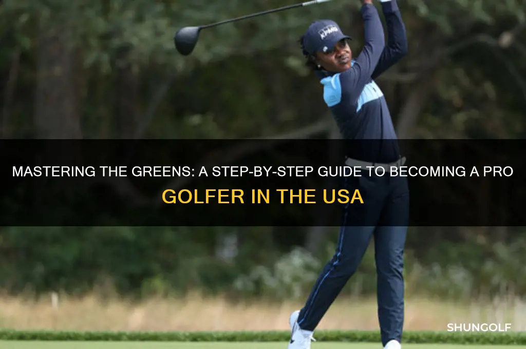 how to become a pro golfer in usa