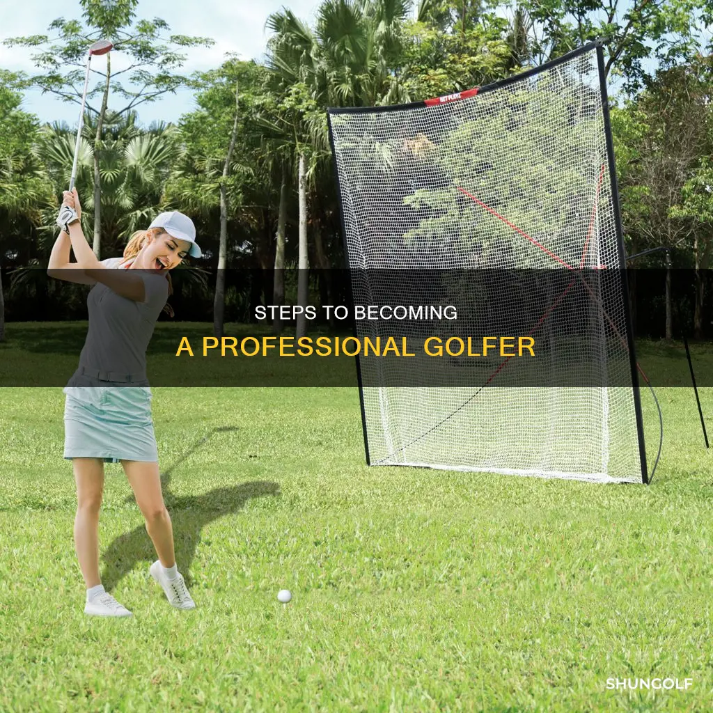 how to become a professinal golfer