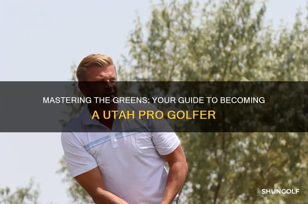 how to become a professional golfer utah