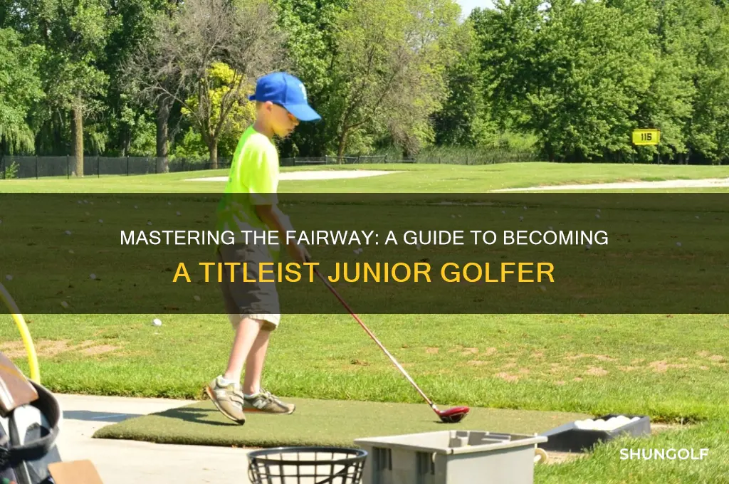 how to become a titleist junior golf