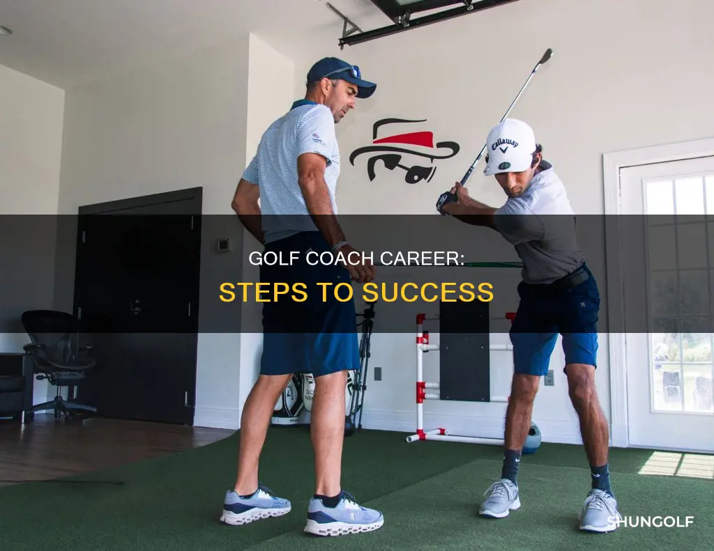 how to become golf coach