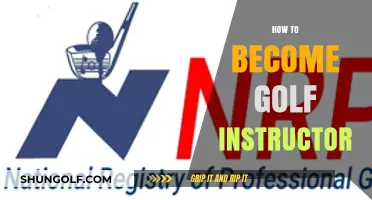 Golf Instructor: Steps to Become a Pro