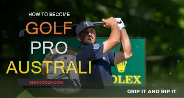 Golf Pro in Australia: Steps to Success