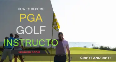 Golf Pro: Steps to Become a PGA Instructor