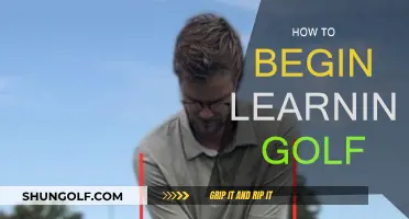 Golf: Where to Start Your Learning Journey?