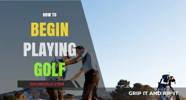 Mastering the Greens: A Beginner's Guide to Starting Golf