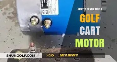 Mastering Golf Cart Motor Bench Testing: A Step-by-Step Guide