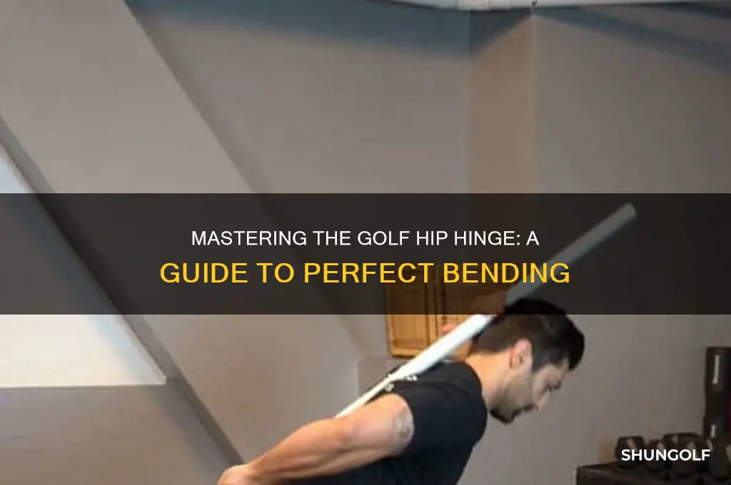 how to bend from the hips golf