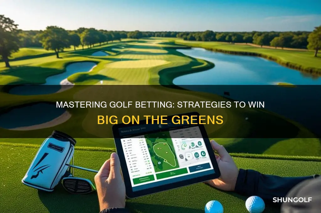 how to bet on golf and win