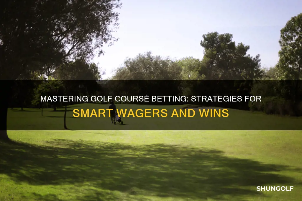 how to bet on the golf course
