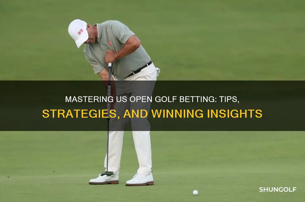 how to bet on us open golf