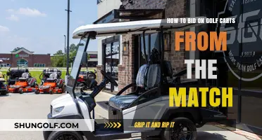 Mastering Golf Cart Bids: Strategies for Winning at The Match