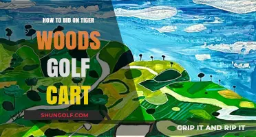 Mastering the Art of Bidding on Tiger Woods' Golf Cart