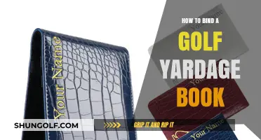 Mastering Your Golf Yardage Book: A Step-by-Step Binding Guide