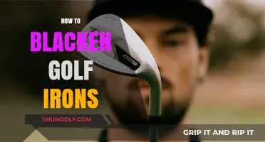 Mastering the Art: How to Blacken Golf Irons Effectively